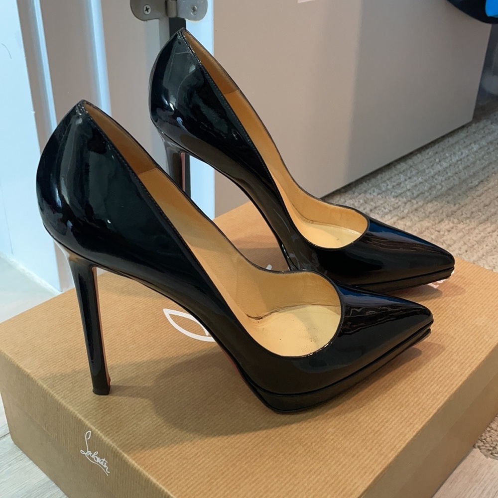 Black Patent Louboutins - Picture 3 of 13